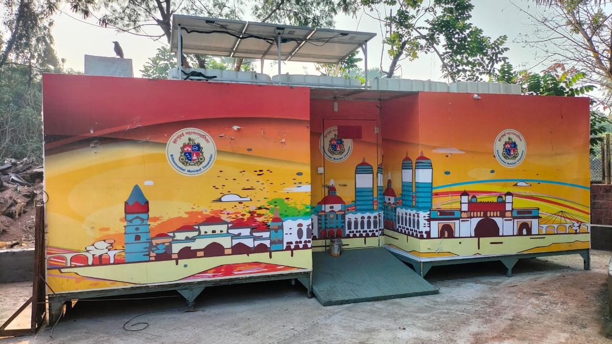 Bio-toilet with a difference at Mumbai beach