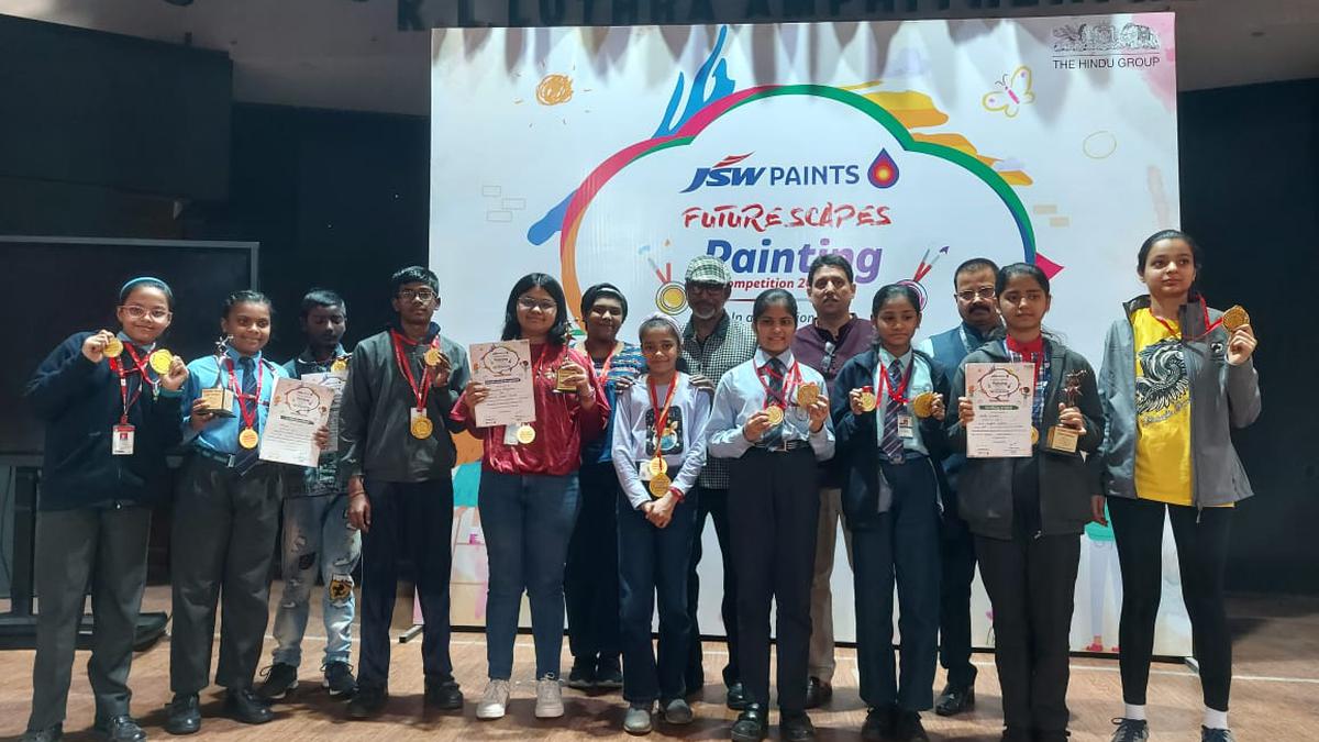 Delhi students excel in The Hindu Young World painting contest