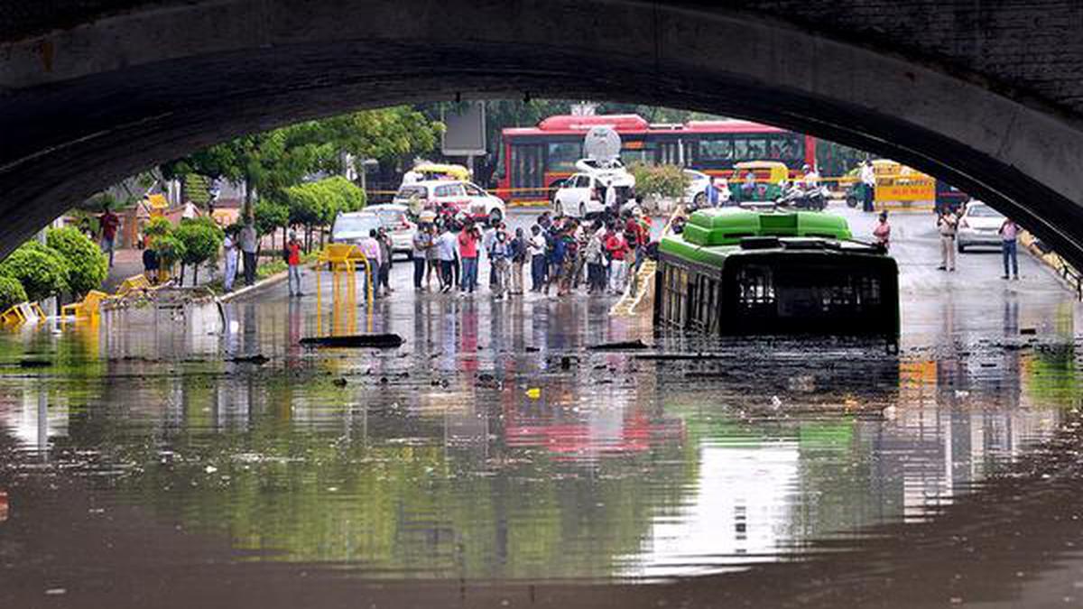 Why Delhi roads get flooded every monsoon?