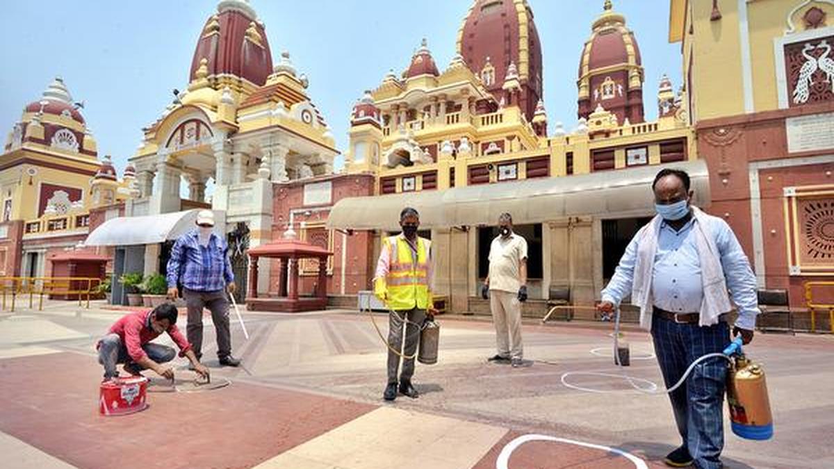 Eateries, temples, Palika Bazar take precautions The Hindu