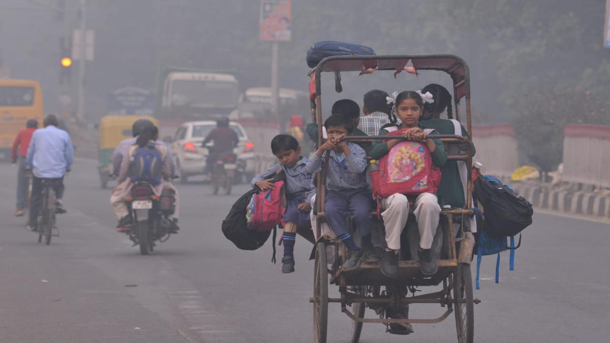 Delhi Pollution: Schools Shut Till November 5 - The Hindu