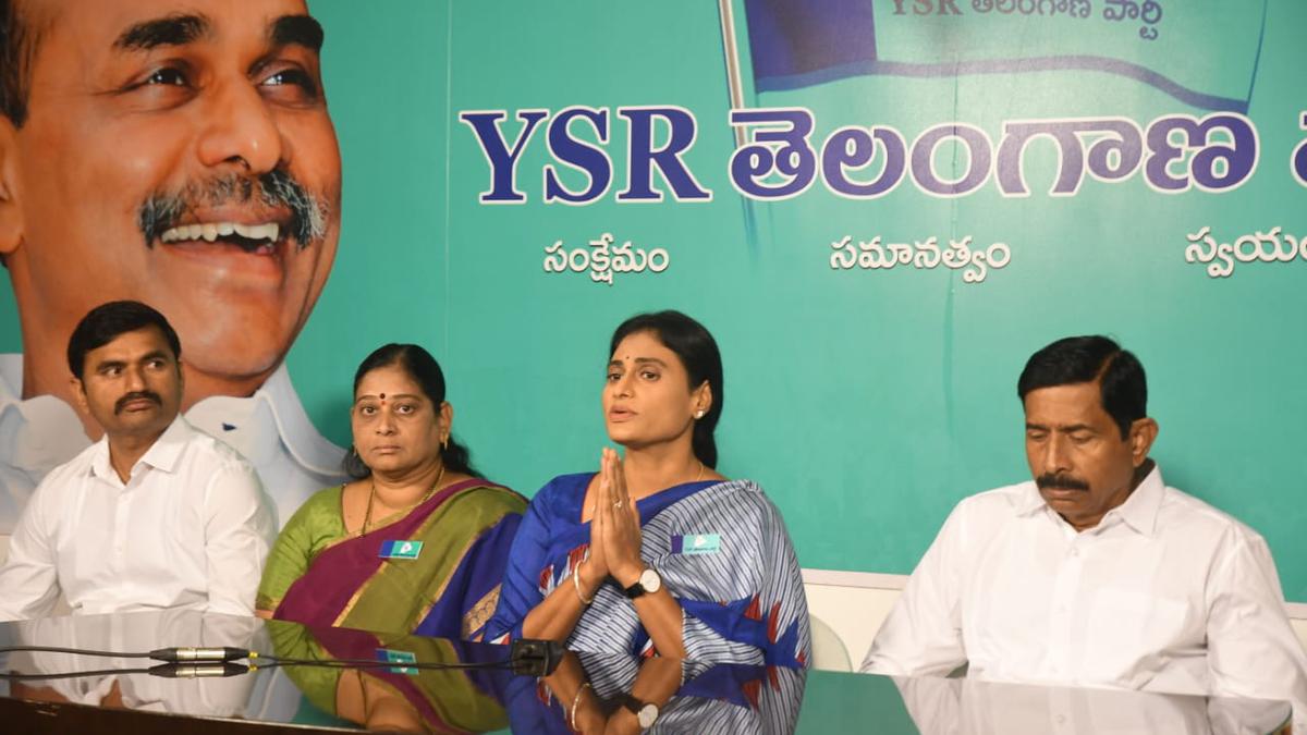 Sharmila’s YSR Telangana Party Not To Contest Elections, To Support ...