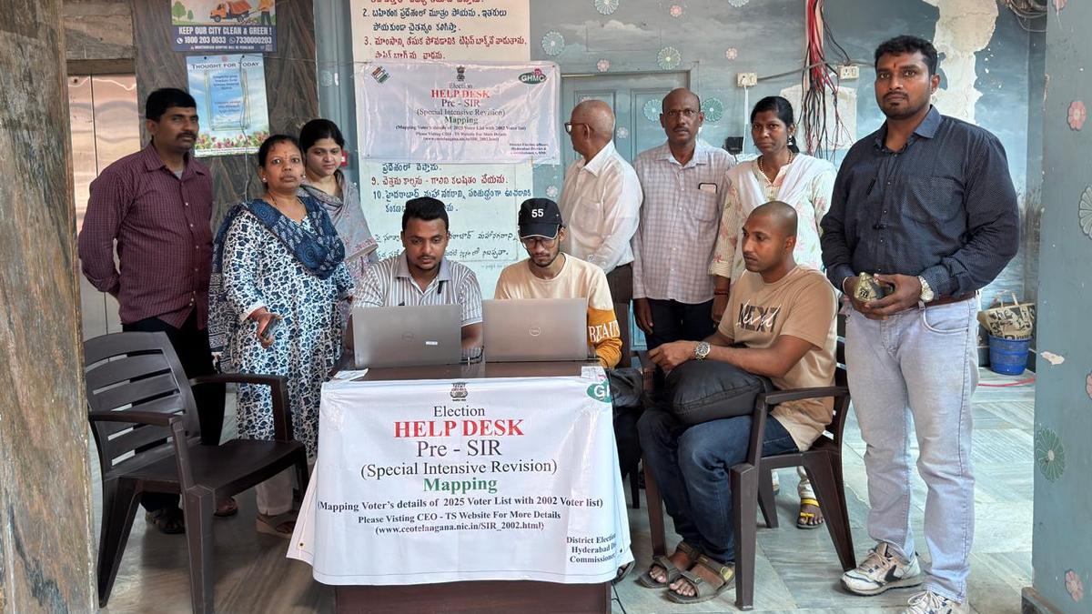 GHMC announces pre-SIR mapping helpdesks in 15 Hyderabad Assembly constituencies