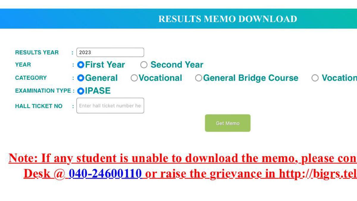 Telangana | Intermediate results to be announced on Wednesday