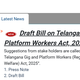 Telangana govt to enact legislation soon for gig and platform workers: Labour Minister Vivek Venkat Swamy 1 Telangana%20Draft%20gig%20workers%20bill