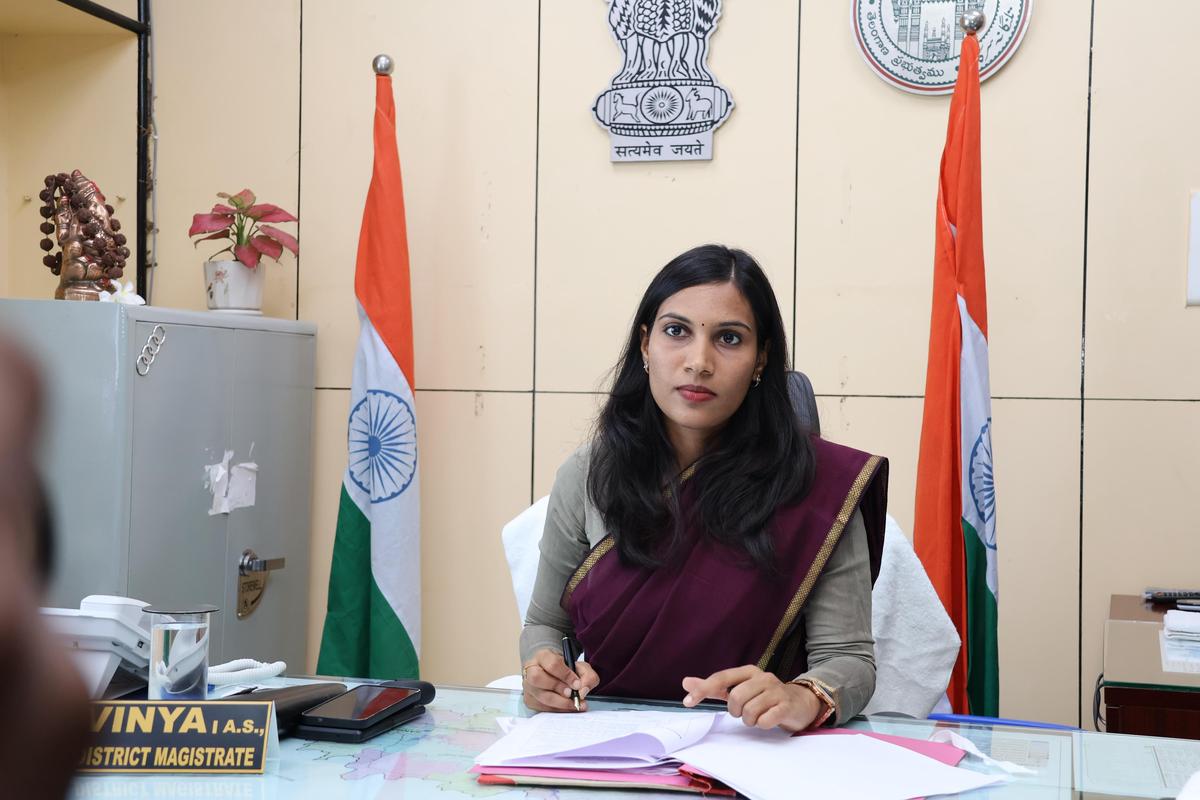 A 2016-batch IAS officer P. Pravinya assumed charge as collector of Sangareddy on Friday (June 13, 2025). A 2016-batch IAS officer P. Pravinya assumed charge as collector of Sangareddy on Friday (June 13, 2025).