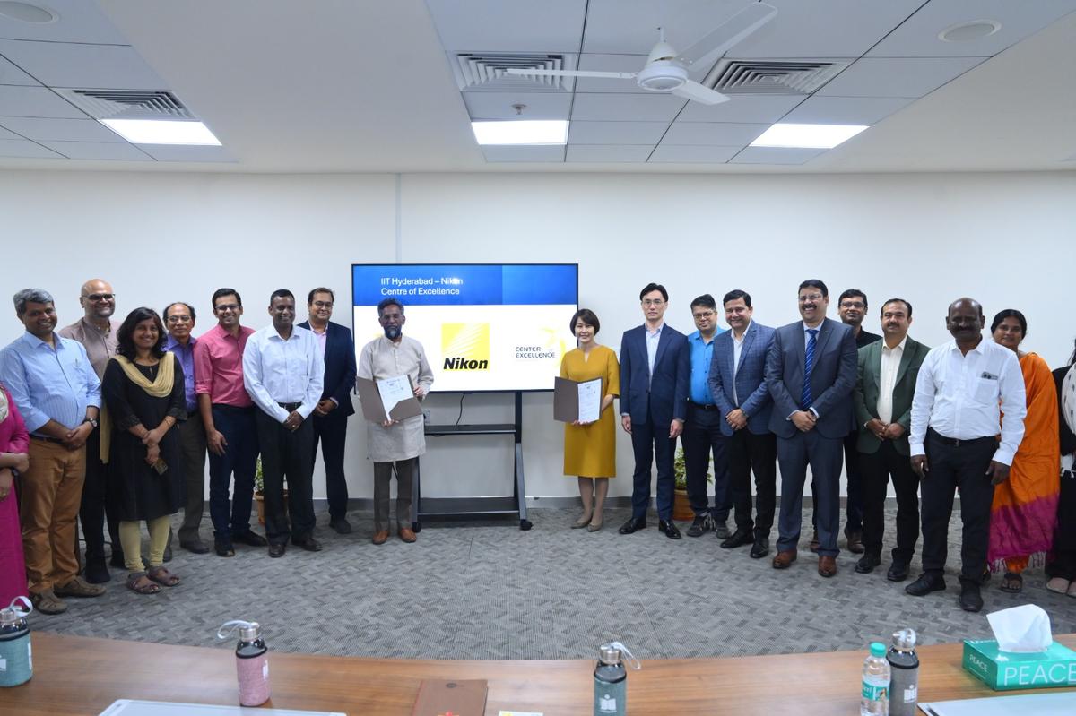 India’s first Nikon ‘Centre of Excellence’ (CoE) at Indian Institute of Technology-Hyderabad (IITH) was launched by Nikon India and IIT-Hyderabad on Monday (November 25, 2024).