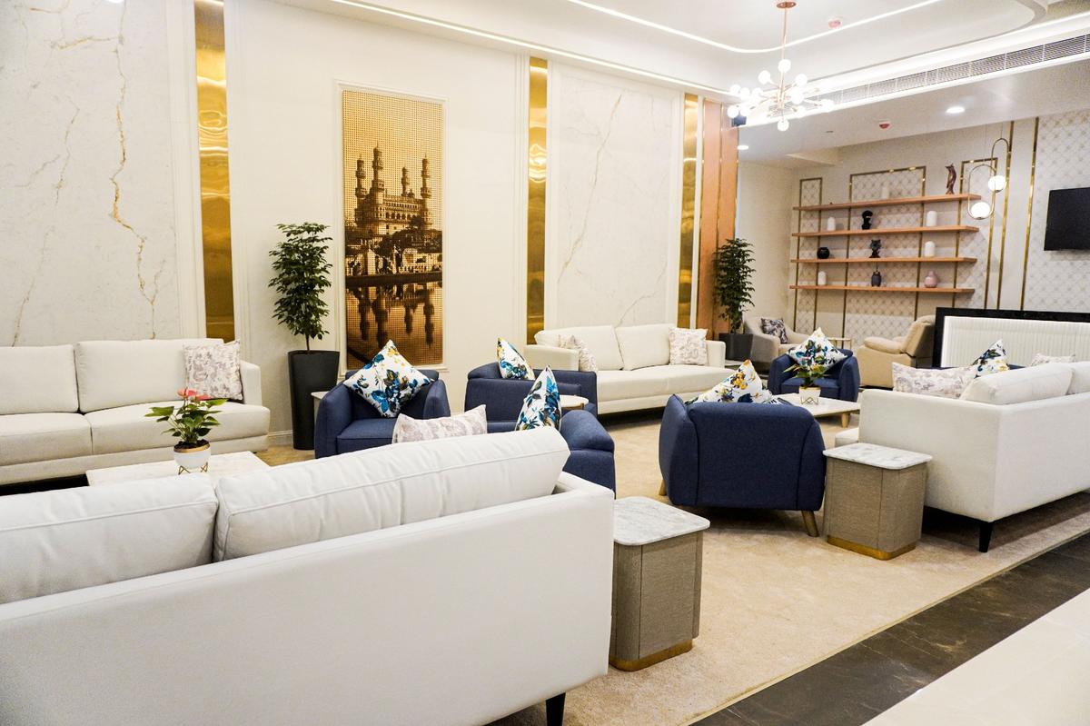 he private lounge at the new general aviation terminal in Hyderabad’s Rajiv Gandhi International Airport (RGIA) launched exclusively for private jet owners and passengers.