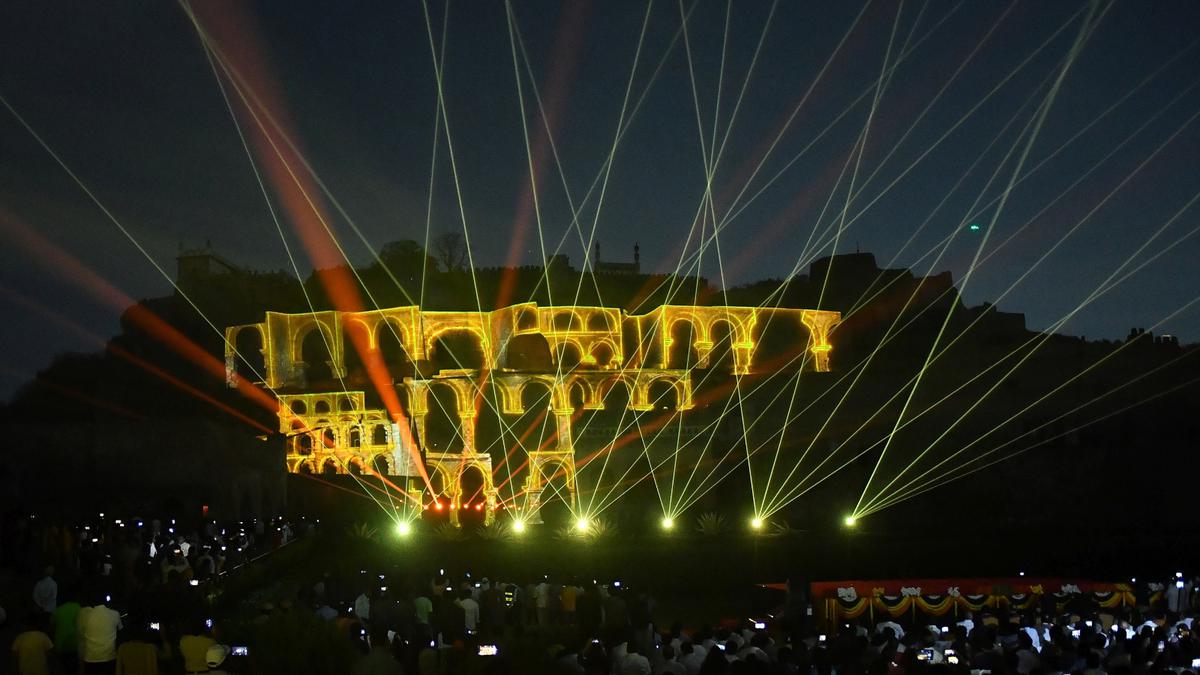 Kishan Reddy inaugurates new sound and light show at Golconda Fort