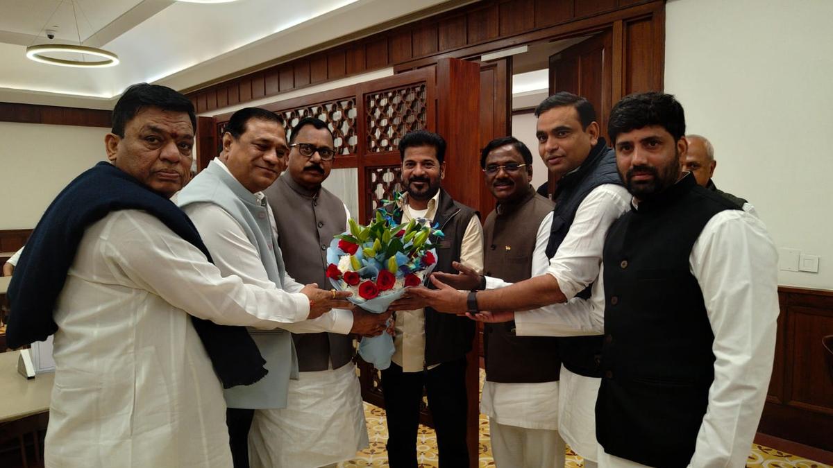 Telangana MPs congratulate CM Revanth for successful Global Summit-2025