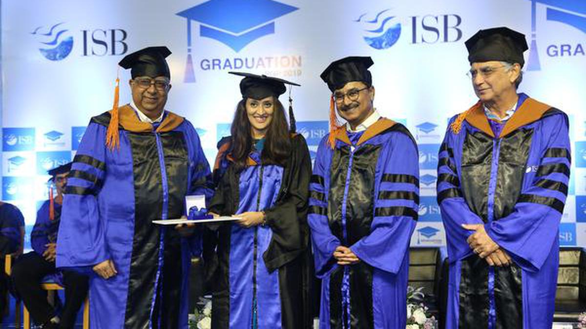 ISB graduation ceremony held The Hindu