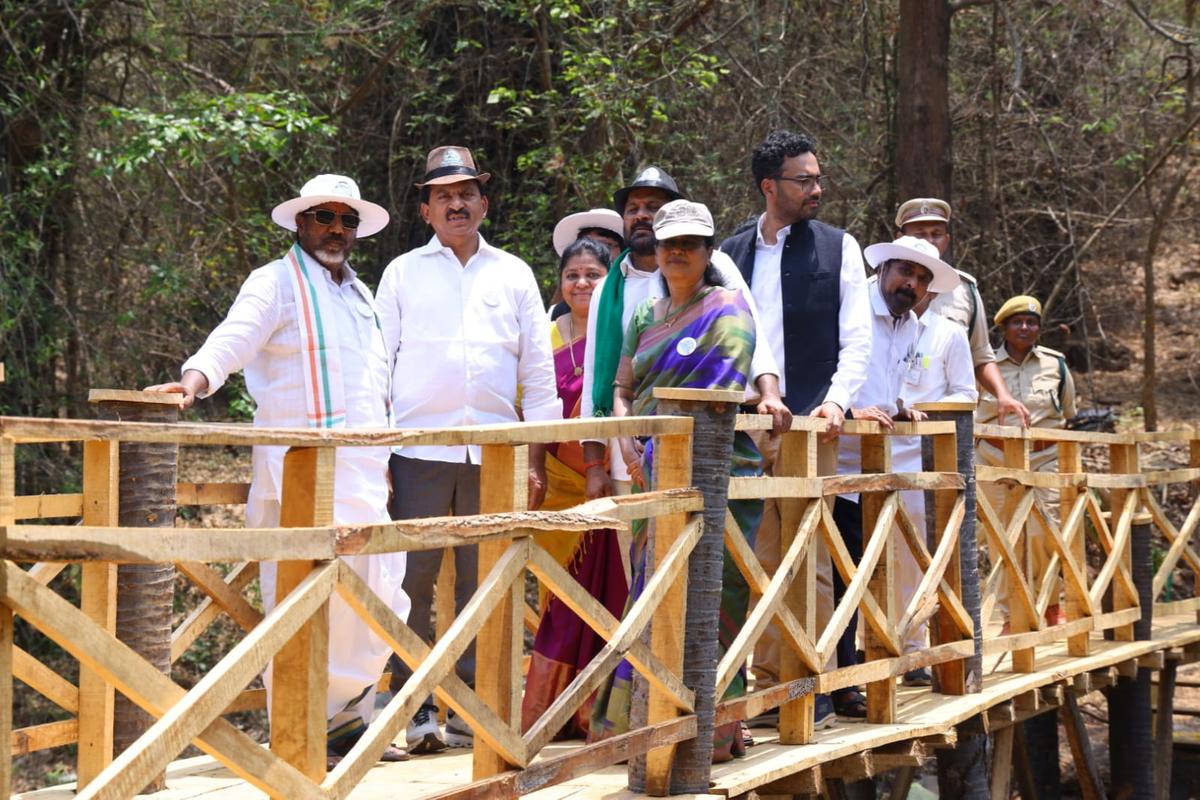 Deputy CM inaugurates Puligundala Eco-Tourism Project in Khammam district