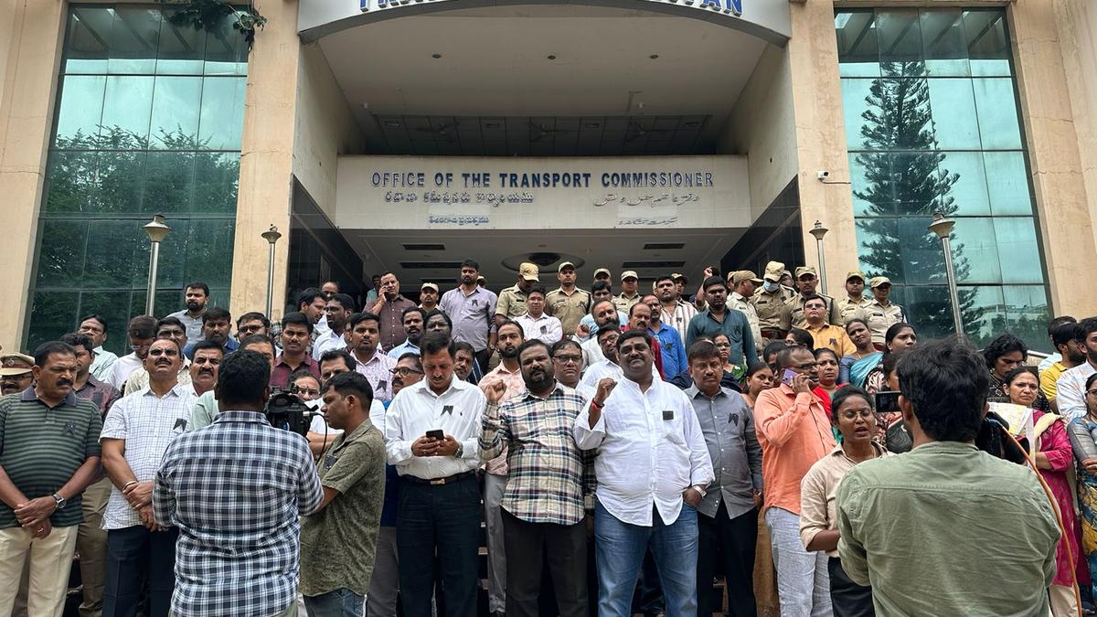 Telangana Transport Dept employees go on non-cooperation strike