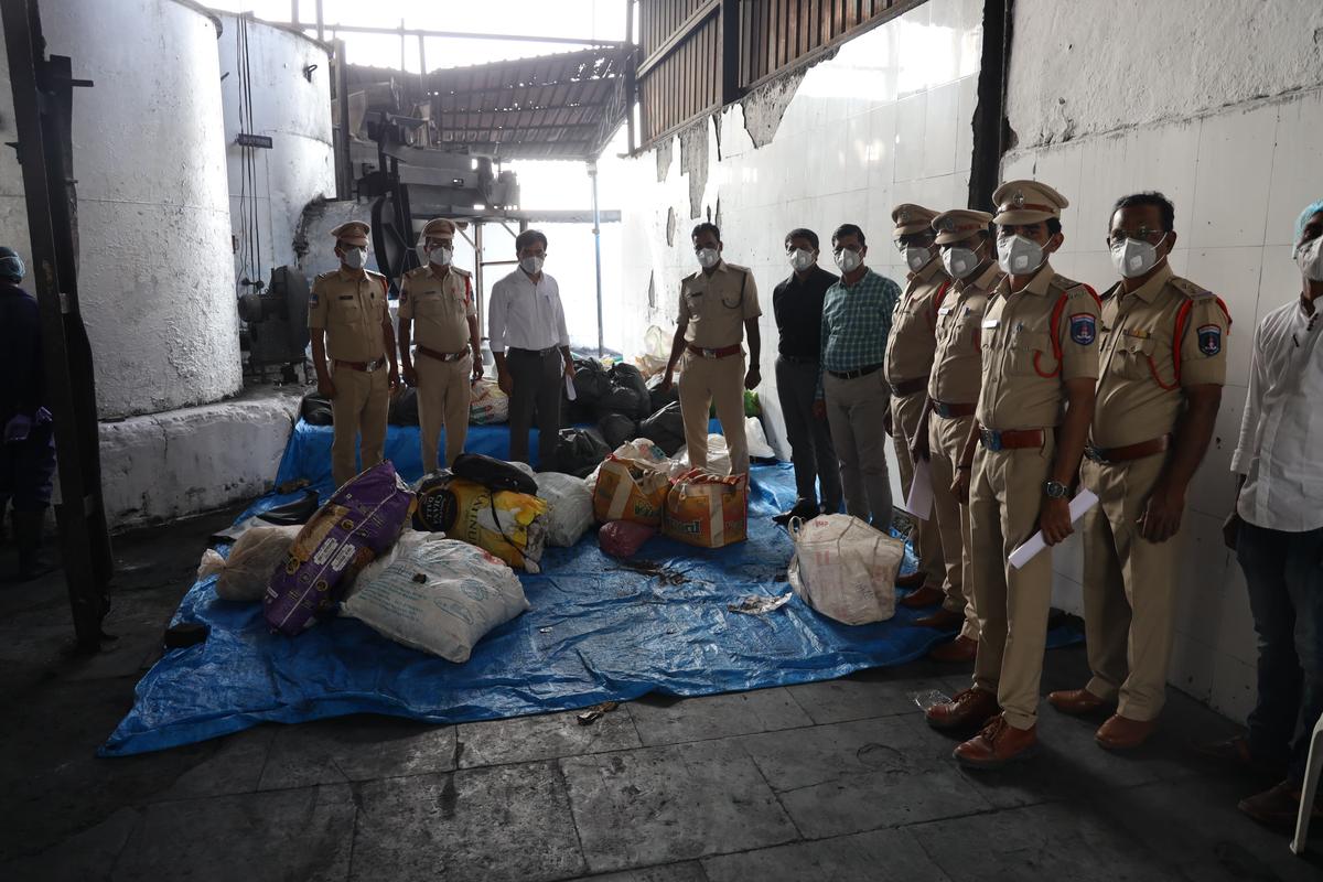 Ganja chocolates, Hashish oil, Cocaine and other drugs and narcotics were incinerated in Rangareddy by Cyberabad police on Wednesday (November 13, 2024).