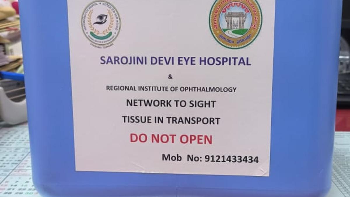 Telangana’s Govt Eye Hospital to transport corneas in public transport buses to boost donation and transplantations