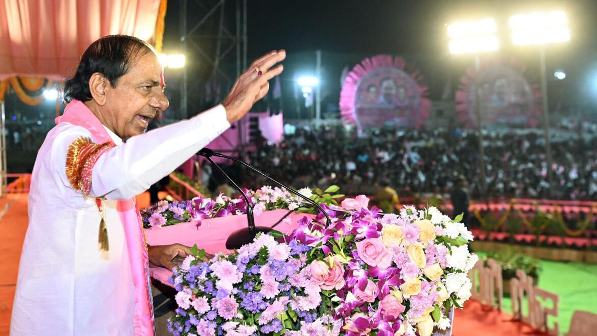BRS chief KCR to resume poll campaigning on October 26