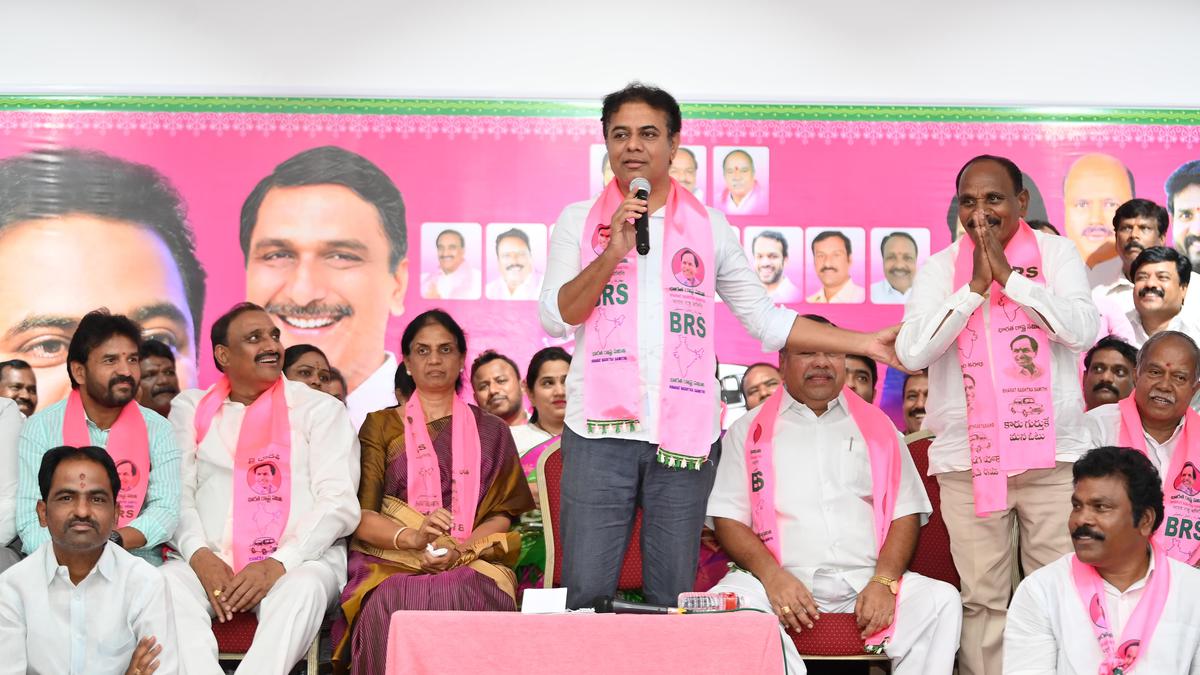 People will teach a lesson to betrayers: KTR on leaders deserting party