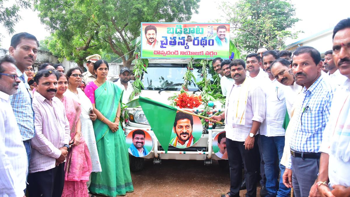 Telangana MLA offers his car for govt’s campaign to boost enrolment in govt schools