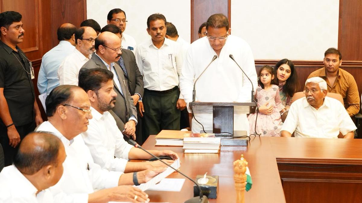Azharuddin and Kodandaram sworn in as Telangana MLCs