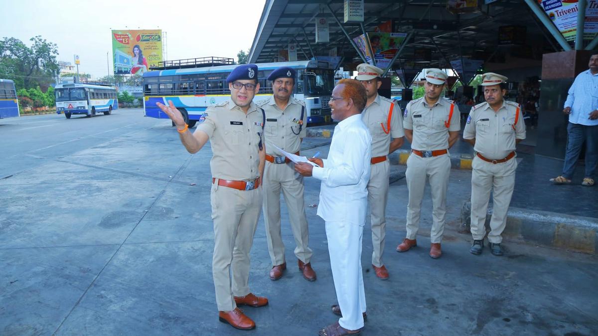 Police strengthen security at bus stands as Telangana RTC set to recruit temporary crew