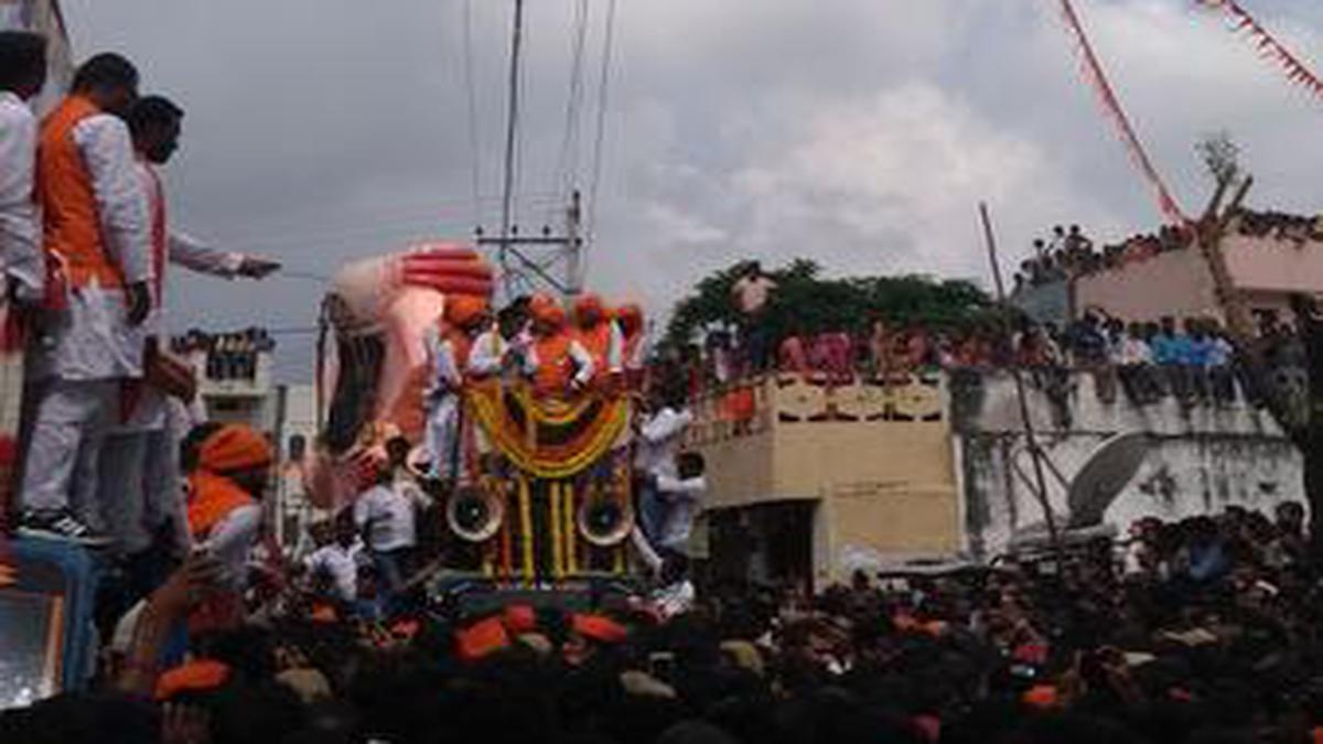 Balapur Laddu auctioned for ₹15.6 lakh - The Hindu