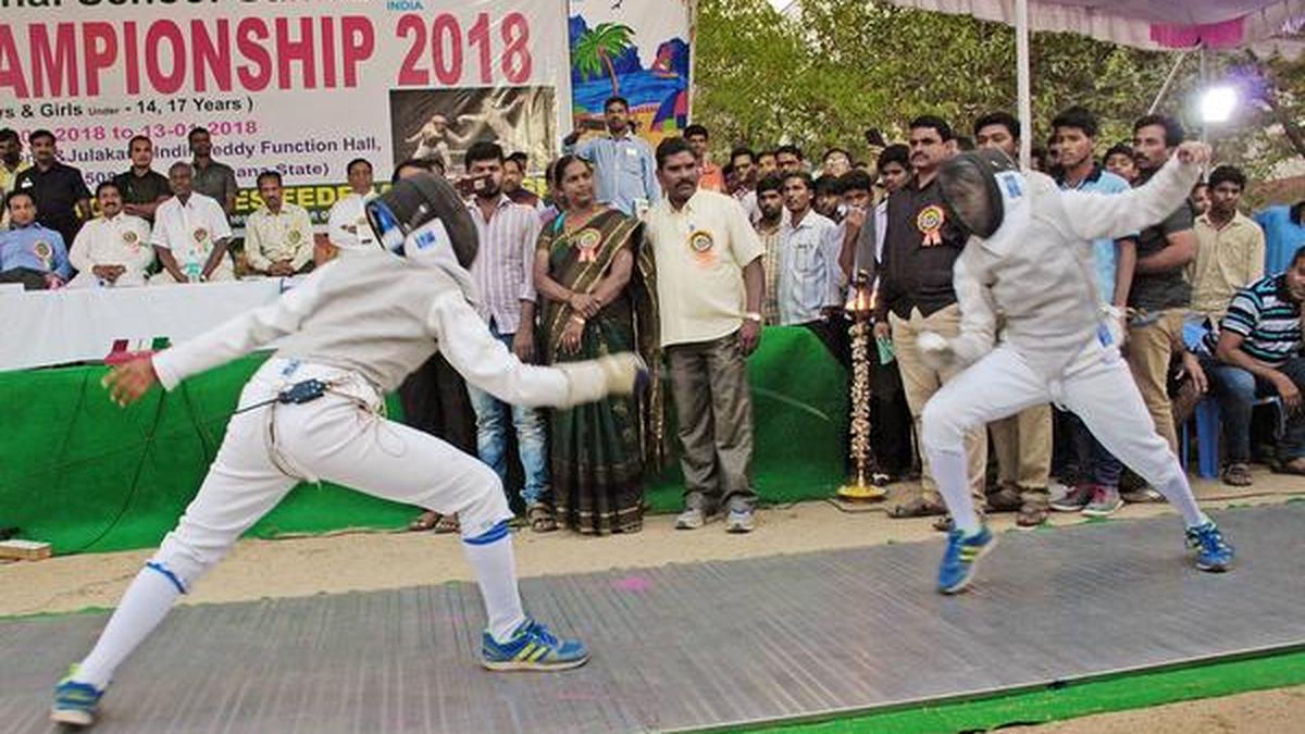SGFI Fencing championship gets underway The Hindu