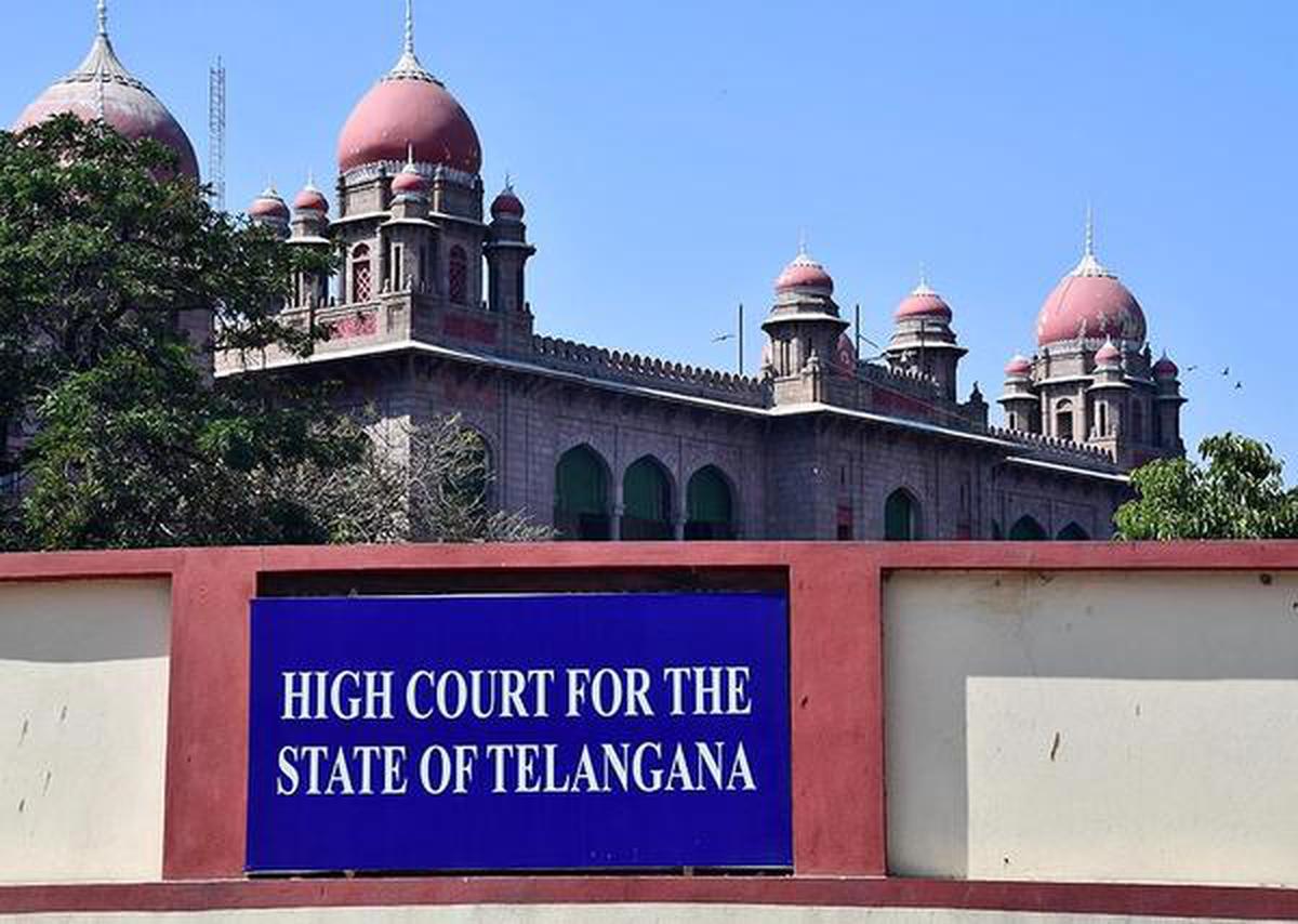 Telangana High Court declines to interfere in civil administration - The  Hindu