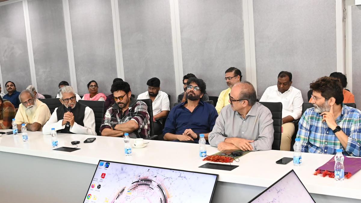 Revanth Reddy presents bigger picture to Tollywood, shares vision to make Hyderabad international destination for film making