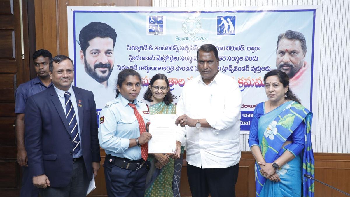 20 transgender persons bag security guard jobs at Hyderabad Metro Rail