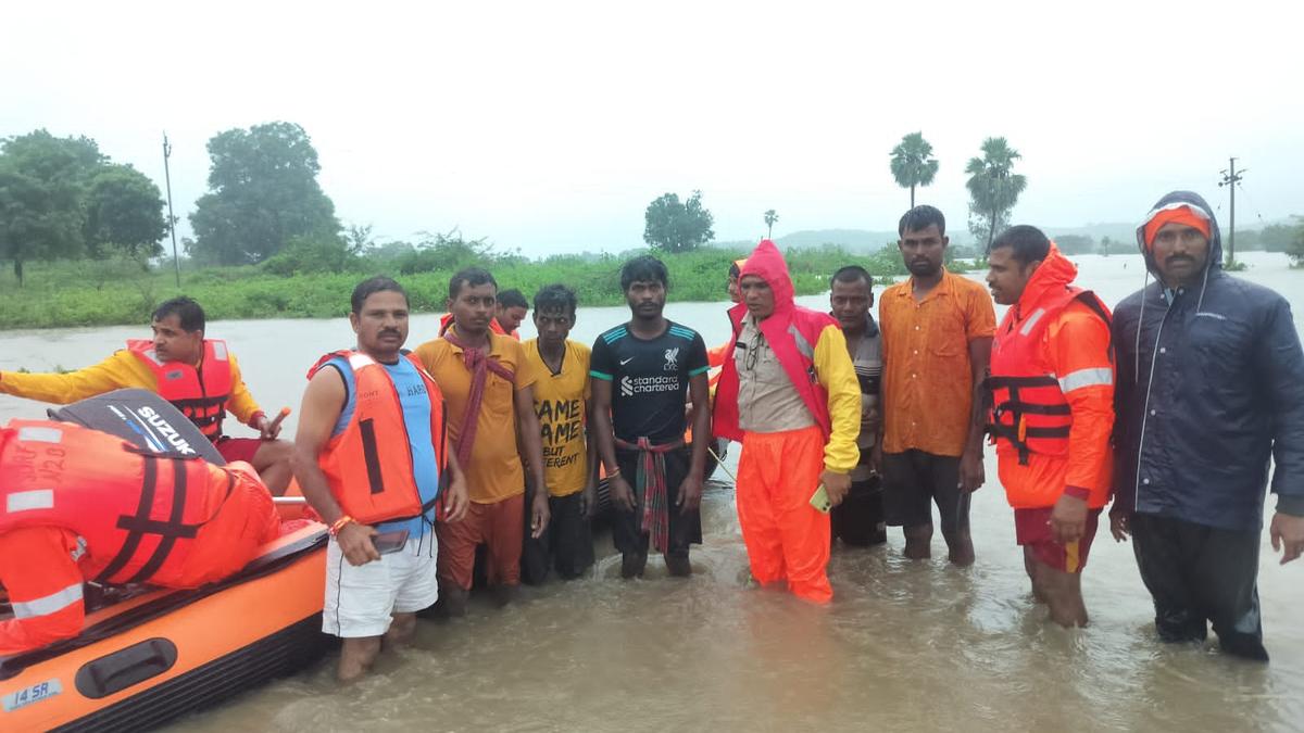 Telangana Rain August 27 | Highest rainfall of 418mm in Kamareddy