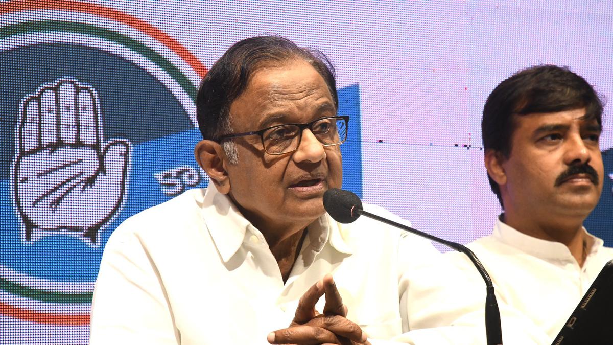 KCR not a good student of history: Chidambaram