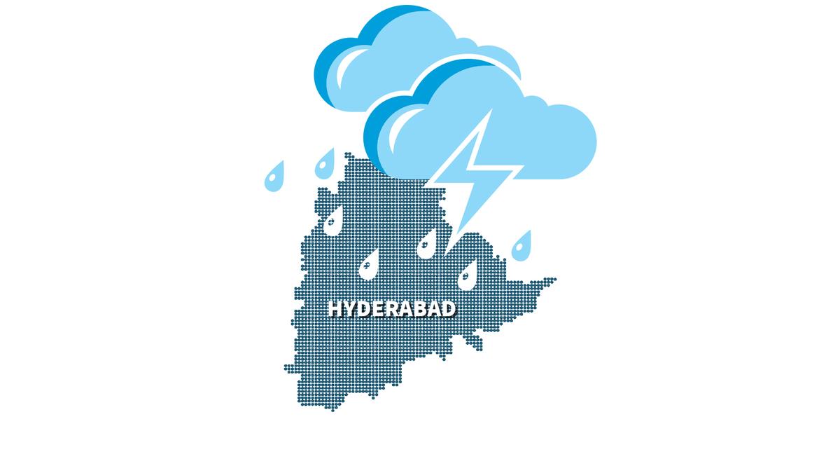 Hyderabad | Rain disrupts Wednesday morning traffic, Cyberabad police advise work from home for second consecutive day