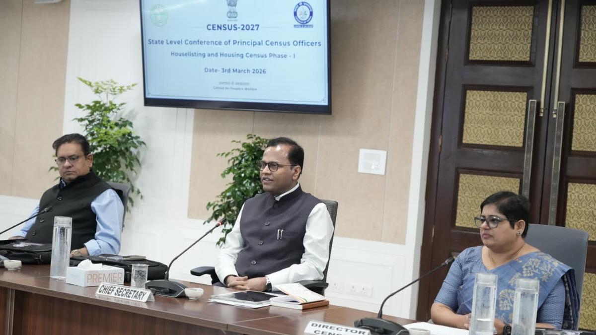 Census 2027 to be first fully-digital exercise; House Listing Operations from May 11: Telangana says CS