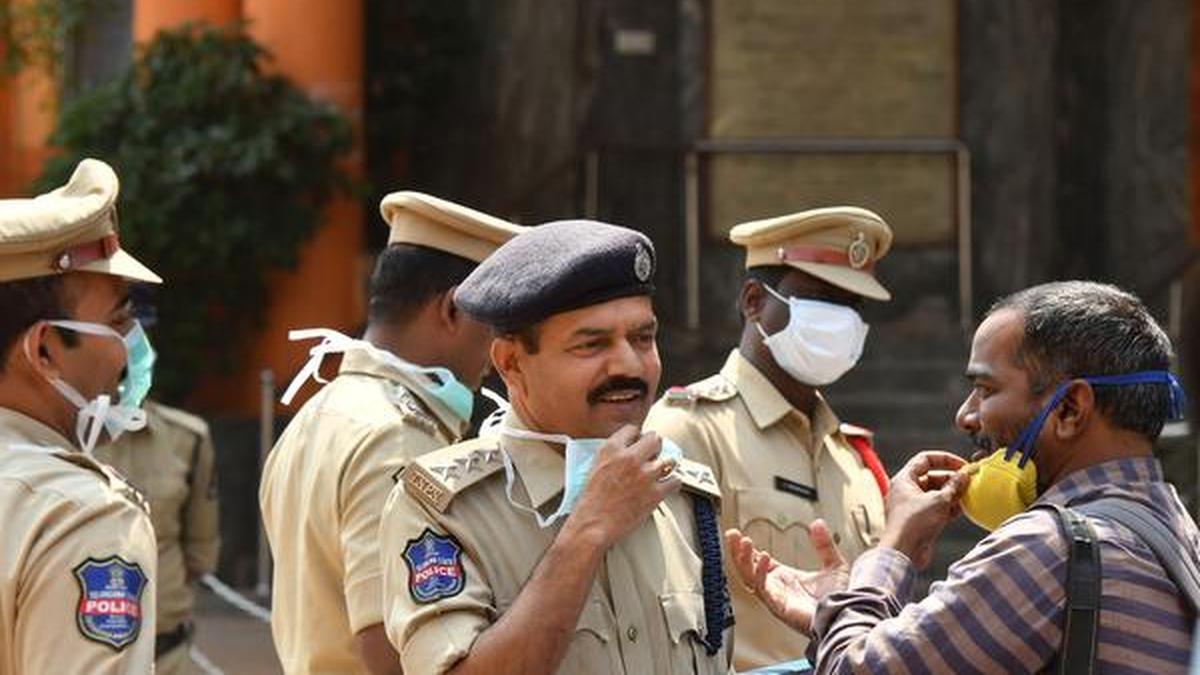 Spitting COVID19 patients leave cops terrified The Hindu