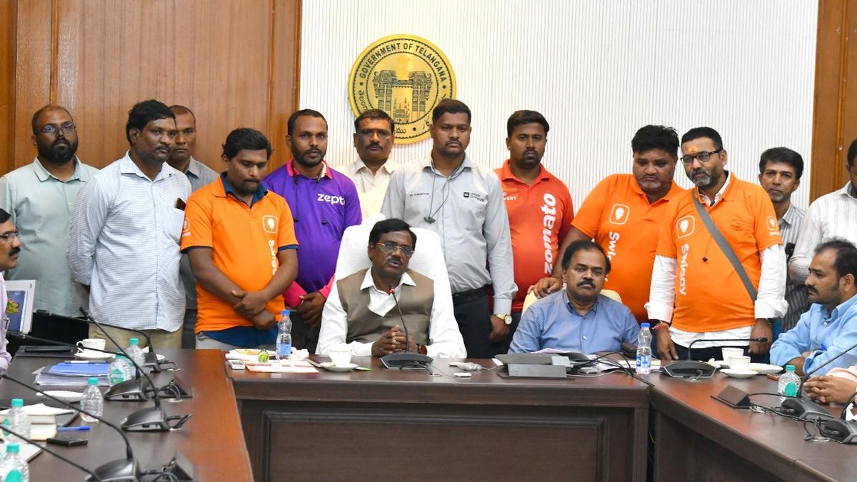 Telangana Gig Workers bill set to receive Cabinet approval on November 12: Labour Minister