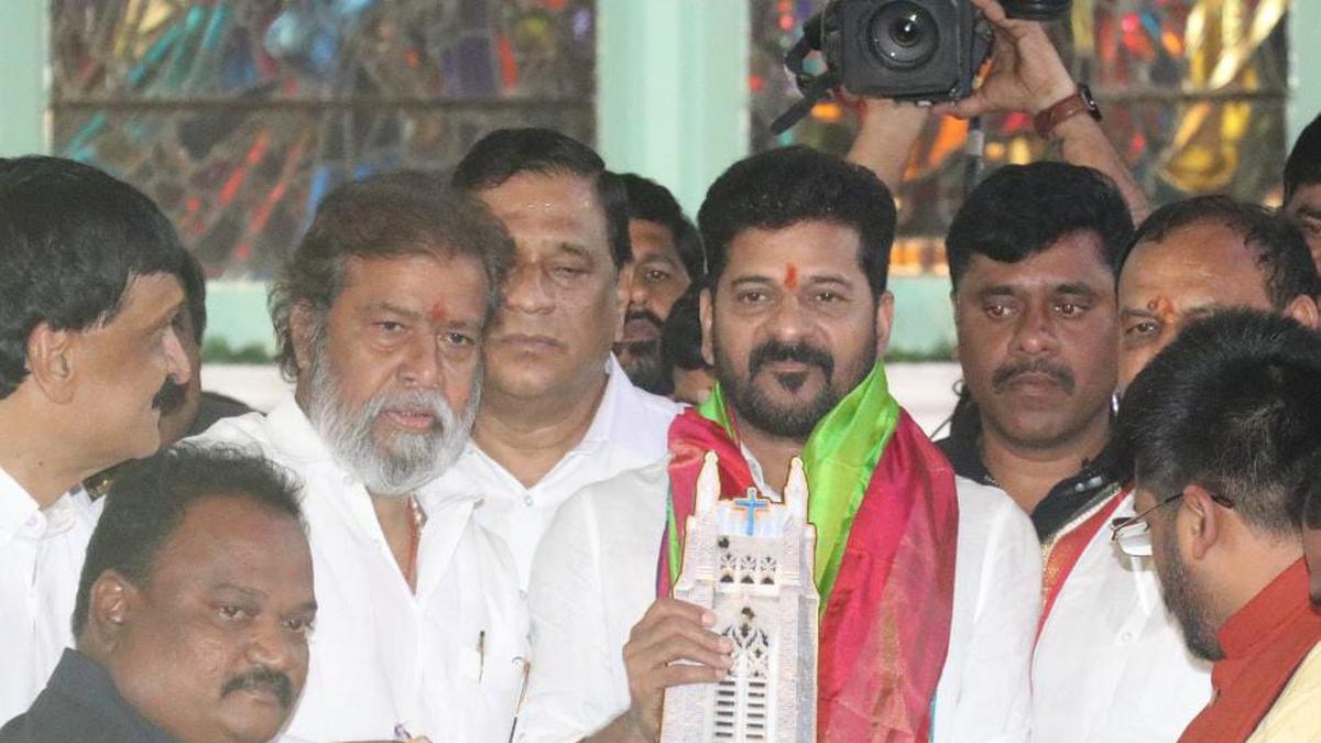 Telangana CM Revanth Reddy lays foundation stone for development works, participates in Medak Church centenary celebrations