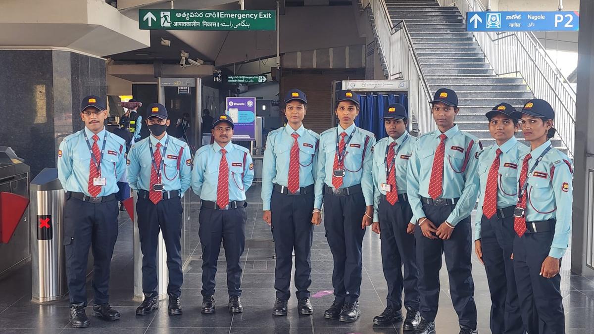 Hyderabad Metro Rail employs 20 transgender persons for security services