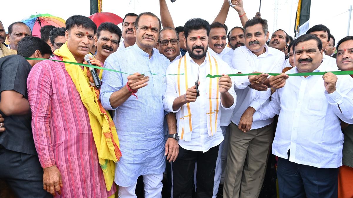 Hyderabad | Gopanapally flyover inaugurated by Telangana CM