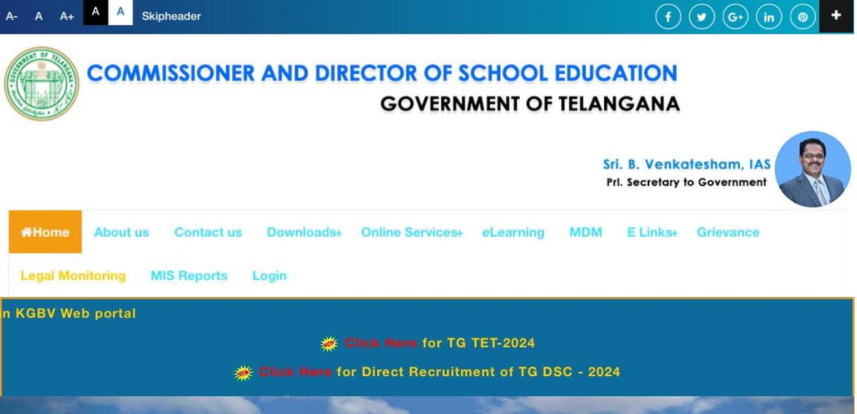 Results of TET 2024 can be checked at https://schooledu.telangana.gov.in/