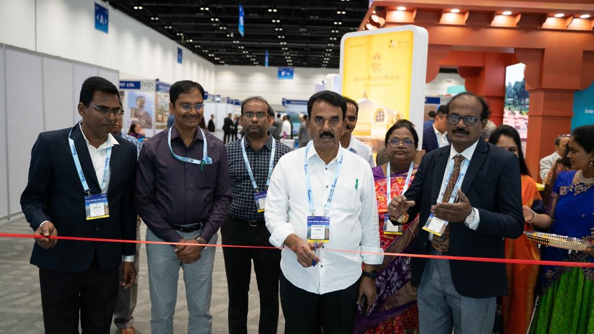 Tourism Minister inaugurates Telangana Pavilion at PATA Travel Mart in Thailand