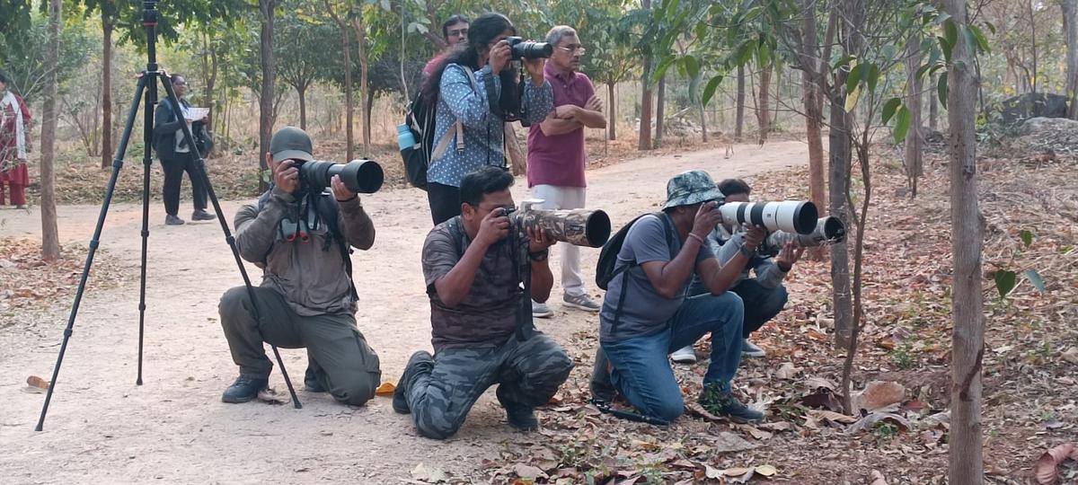 A two-day bird walk was organised at Botanical Garden in Hyderabad on Saturday and Sunday (February 8 and 9, 2025).