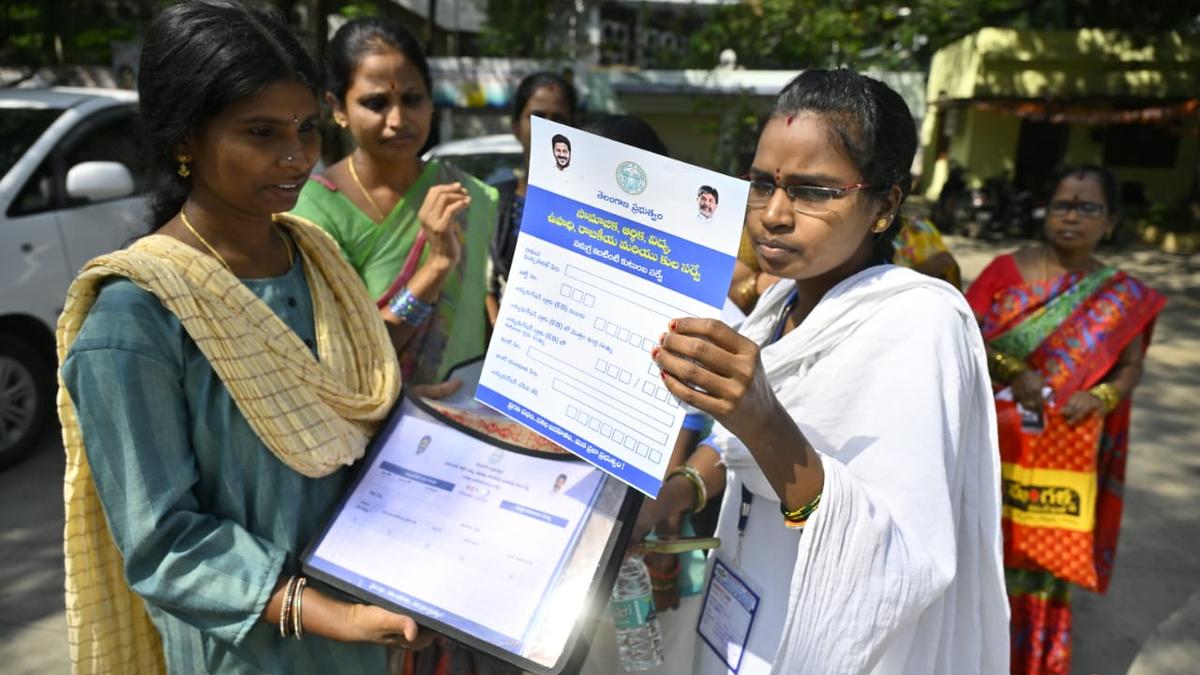 Door-to-door survey launched in Telangana 