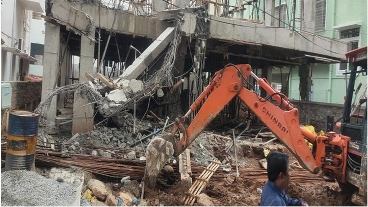 GHMC pulls down illegal structures in Hyderabad