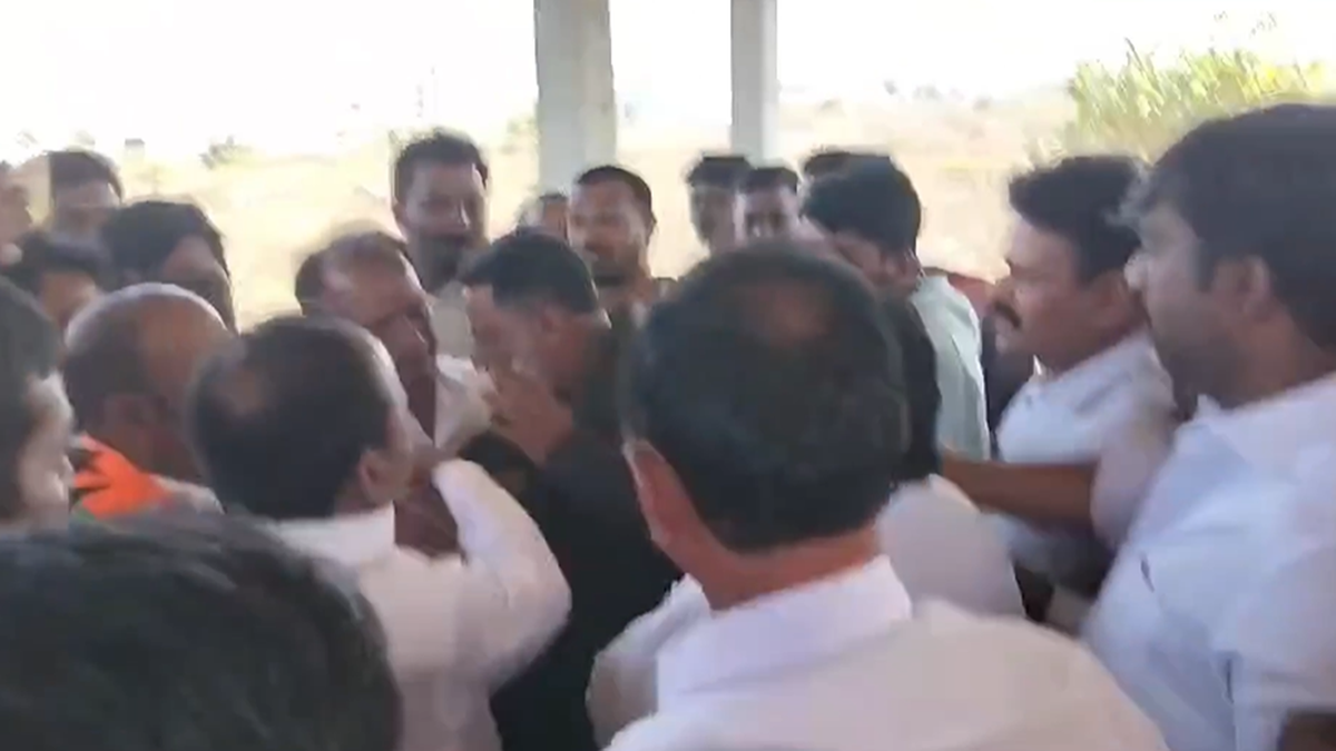 Eatala Rajender, followers thrash alleged real estate broker for land grabbing