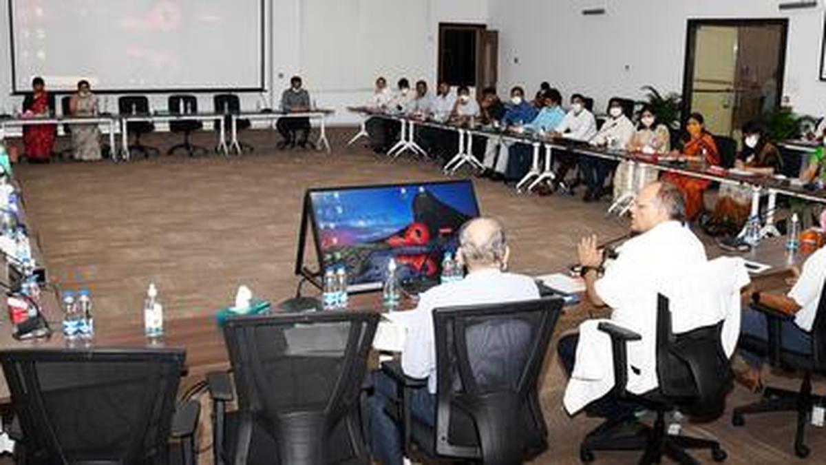 ‘Dispose of pending Dharani applications’ The Hindu