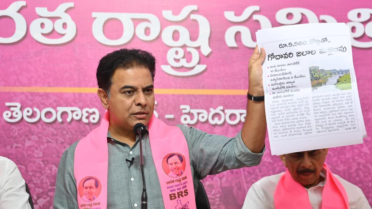 KTR alleges two scams are in making in Telangana involving one company