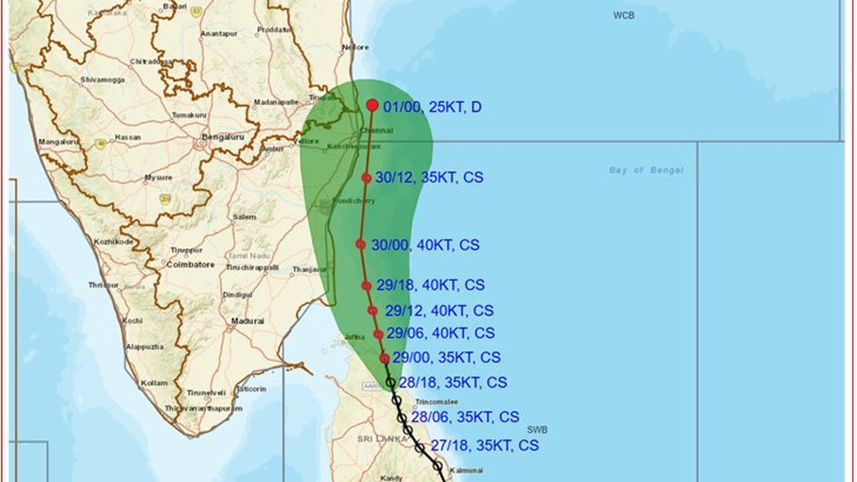 Cyclone Ditwah: Telangana to remain largely unaffected, four districts may receive heavy rain on December 1