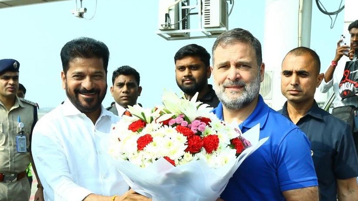 Rahul Gandhi visits Vikarabad, Telangana, to attend Congress meetings