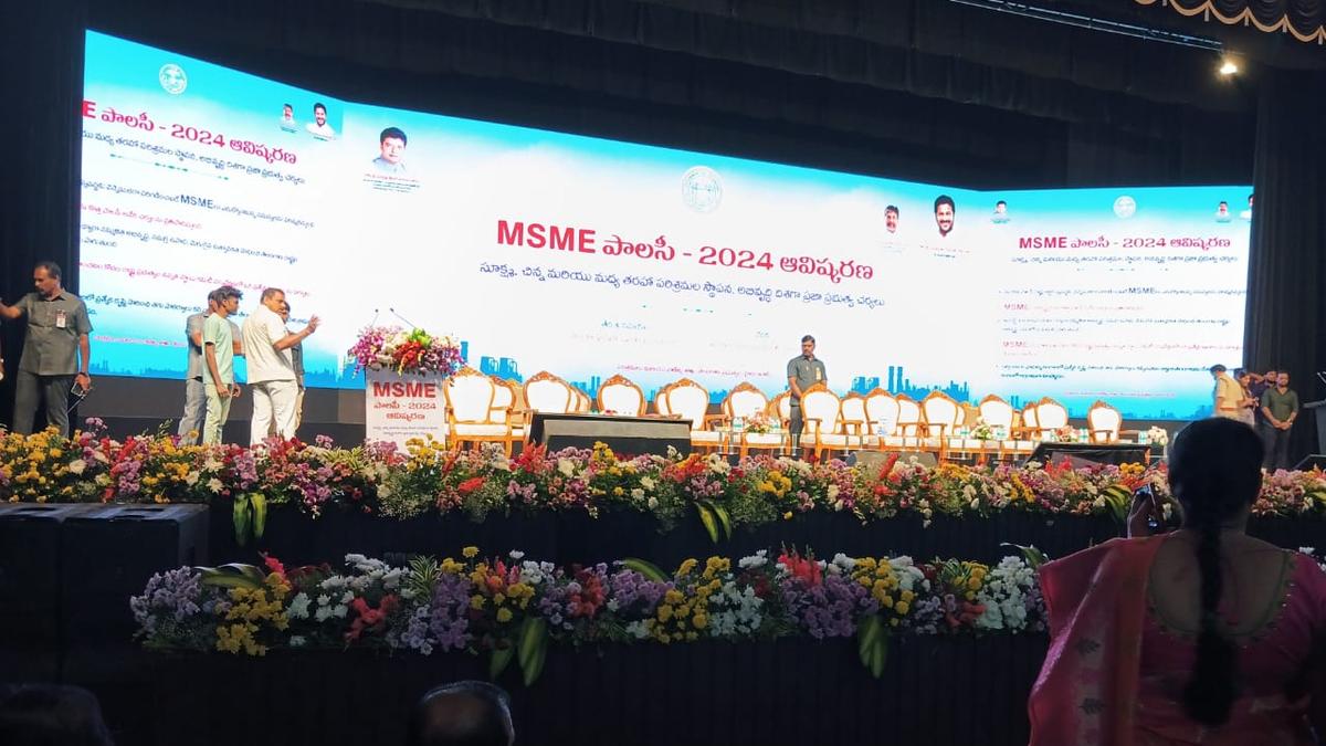 Telangana Govt to launch MSME policy today