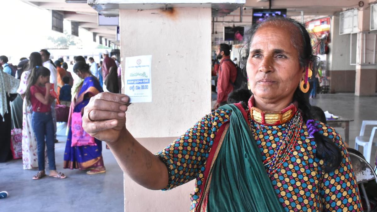 Telangana Govt launches free bus rides for women